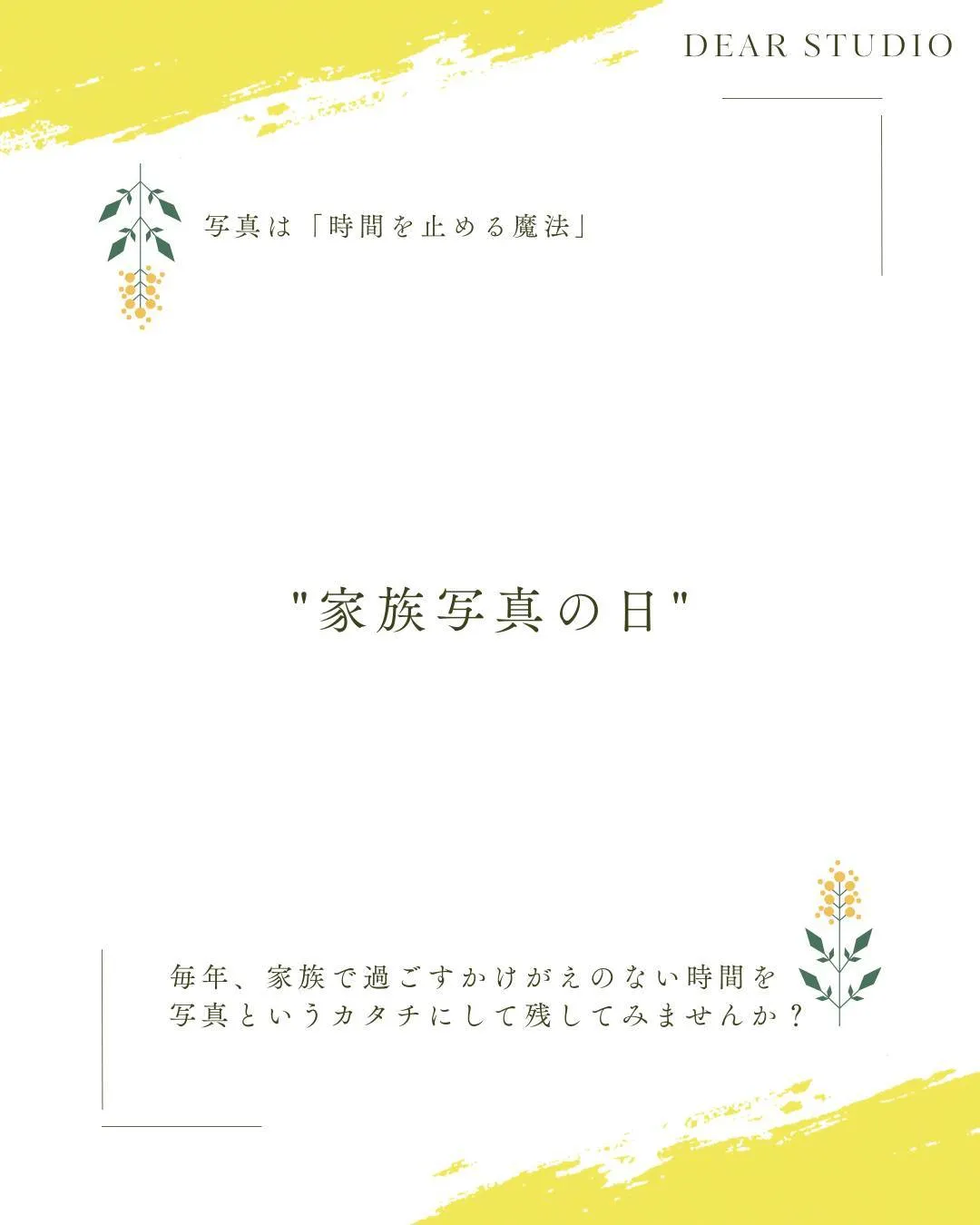 📸 家族写真の日